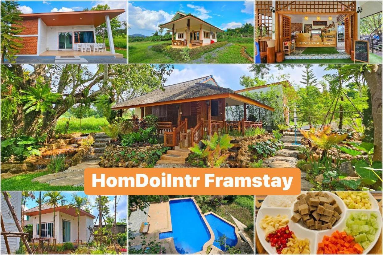 Homdoiintr Farmstay ฮ่อมดอยอินทร์ ฟาร์มสเตย์ Ban Huai Kaeo Exteriör bild