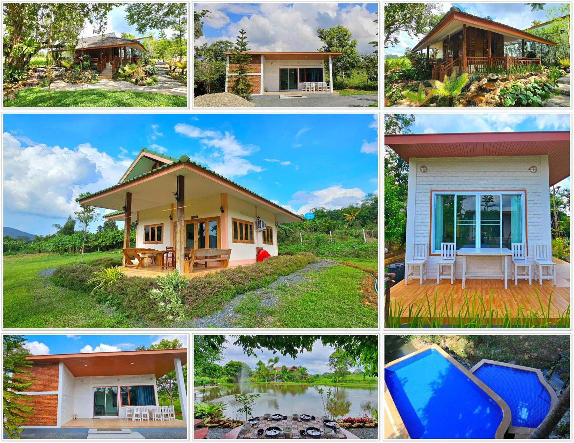 Homdoiintr Farmstay ฮ่อมดอยอินทร์ ฟาร์มสเตย์ Ban Huai Kaeo Exteriör bild