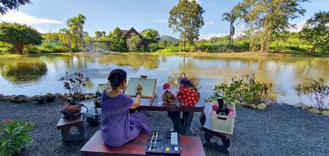 Homdoiintr Farmstay ฮ่อมดอยอินทร์ ฟาร์มสเตย์ Ban Huai Kaeo Exteriör bild